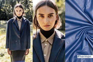 Herman Vegan Leather Blue FM